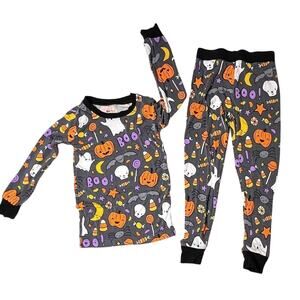 Little Sleepies Bamboo Hey Boo Halloween 2pc Pajama Pant Set 2T Toddler Fantasy